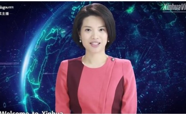China Negara Pertama di Dunia Pakai Robot Pembaca Berita