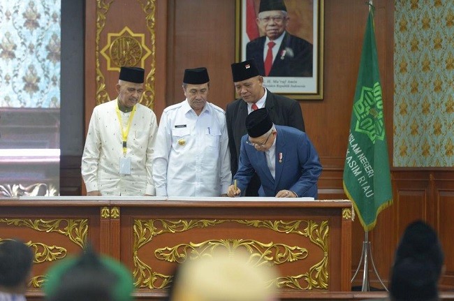Wapres Dukung Riau Jadi Pusat  Ekonomi Syariah