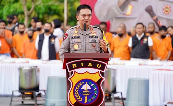 Kapolda Instruksikan Jajaran Jaga Ketat Rekapitulasi Suara Pemilu oleh KPU Riau