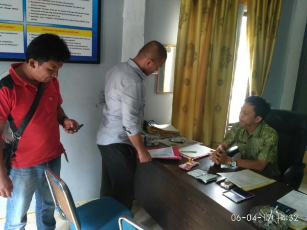 Oknum PNS Dishub Pelalawan Terjaring OTT Tim Saber Pungli