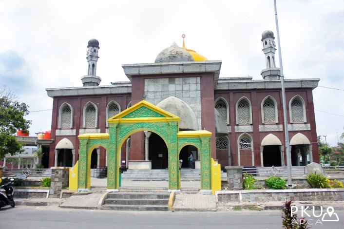 80 Persen Cagar Budaya Masjid Raya Pekanbaru Telah Rusak
