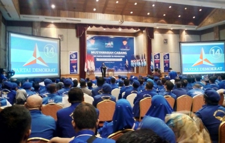 Pramono Edhie Pimpin Musyawarah Cabang DPC Demokrat se Riau