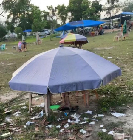 Ada Tenda Ceper di Sekitar Stadion Utama Riau, Diduga Tempat Mesum