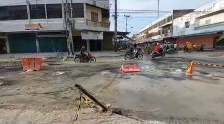 Anggota DPRD Pekanbaru Minta PDAM Tirta Siak Gesa Perbaikan Pipa Air di Jalan Melur
