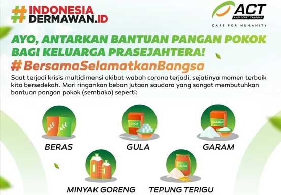 ACT Riau Open Donasi untuk Masyarakat Terdampak Covid-19