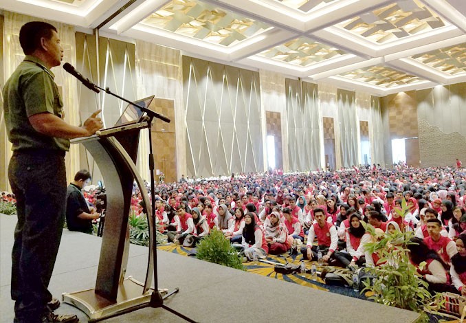 Kasrem 031/WB Ingatkan Mahasiswa Soal Ancaman dan Tantangan Indonesia di Masa Depan