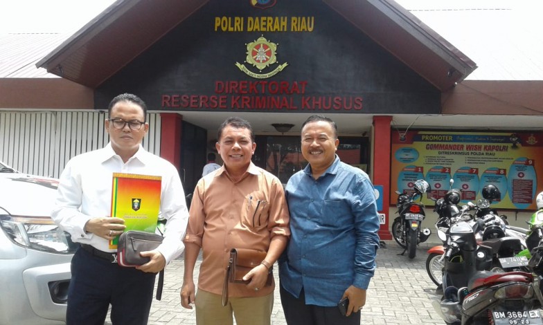 LAM Resmi Laporkan Jony Boyok ke Polda Riau