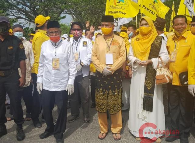 Wan Abu Bakar Antar Said Hasyim Mendaftar ke KPU Meranti
