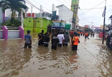 Banjir Melanda Kota Pekanbaru, Basarnas: Belum Ada yang Minta Evakuasi