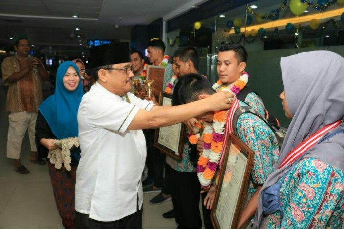 Siswa SLB Riau Raih Juara LKSN di Yogyakarta