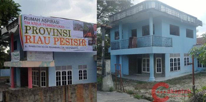 Beredar Foto Rumah Aspirasi Provinsi Riau Pesisir di Pekanbaru, Ini Faktanya