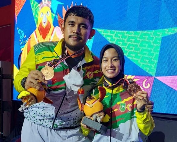 Target Emas Gagal, Taekwondo Sumbang 1 Perak dan 2 Perunggu untuk Riau
