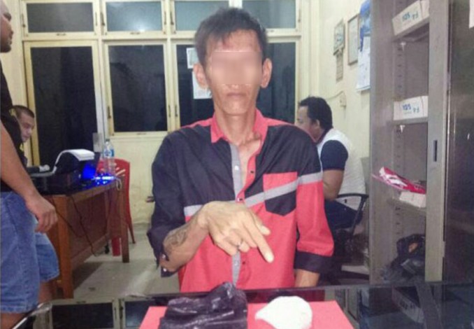 Polisi Tangkap Pria Miliki 81,75 Gram Sabu di Saku Celananya