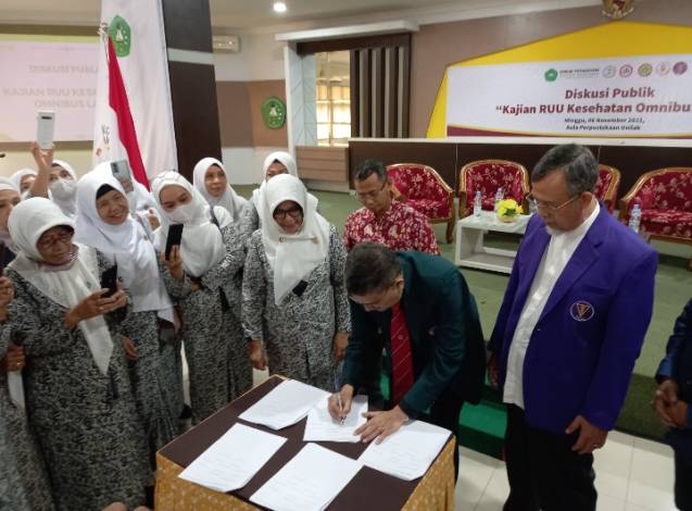 Lima Organisasi Profesi Medis di Riau Tolak RUU Kesehatan Omnibuslaw