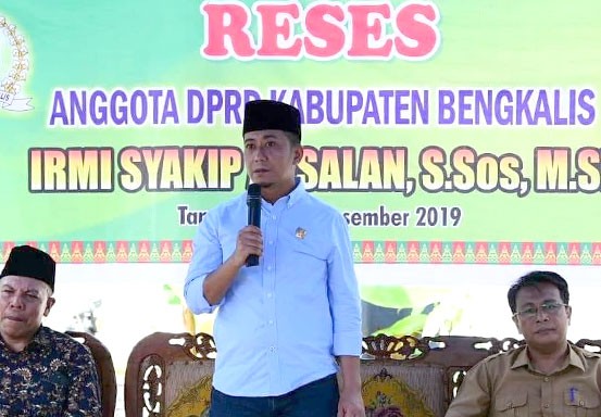 Infrastruktur Dominasi Usulan Warga Saat Reses Anggota DPRD Bengkalis Irmi Syakip