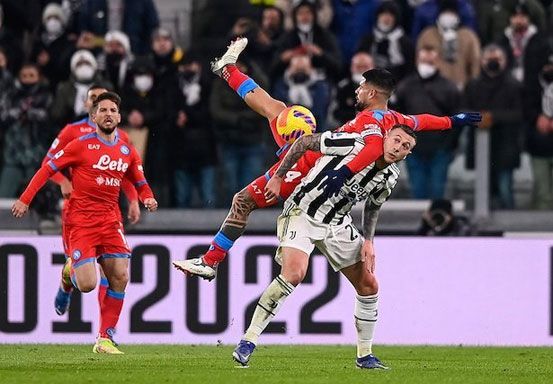 Juventus Vs Napoli Berakhir Imbang 1-1