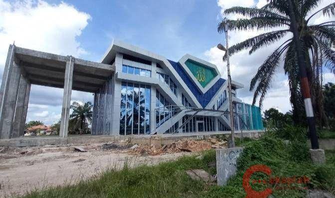 Selesai Dibangun, Pekerjaan Quran Center Riau Masuk Masa Pemeliharaan