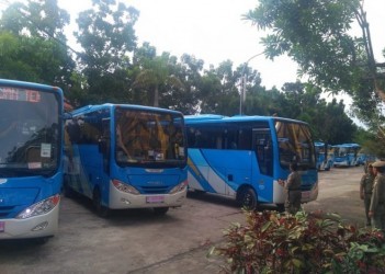 5 Unit Bus TMP akan Layani Pegawai Pemko Pekanbaru ke Kantor Baru