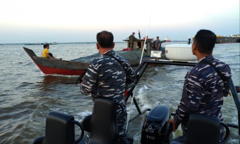 Lanal Dumai Tangkap Kapal Penyelundup Bawang Merah dari Malaysia
