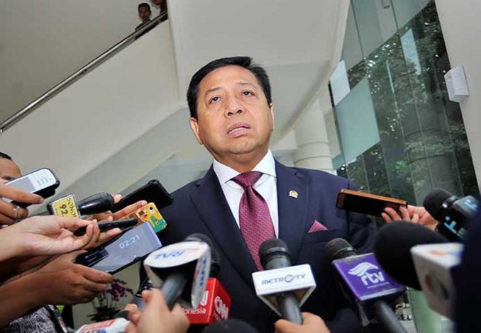 Setya Novanto Bersumpah Tak Terlibat Korupsi Proyek e-KTP
