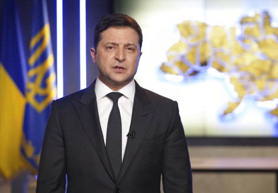 Presiden Ukraina Minta Warga Rusia Protes Soal Invasi