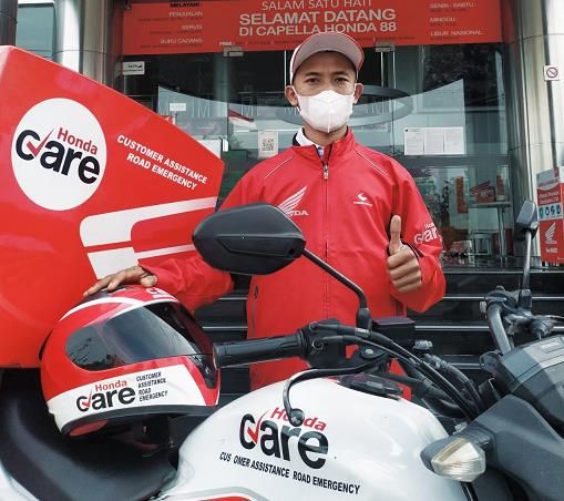 Layanan Honda Care Permudah Konsumen Service di Mana Saja