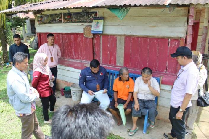 Kawal Hak Pilih, Bawaslu Riau Datangi Pemilih Disabilitas