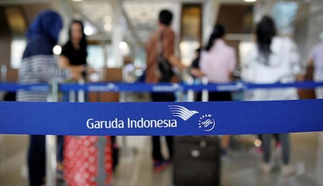 Laba Bersih Garuda Indonesia Terjun Bebas