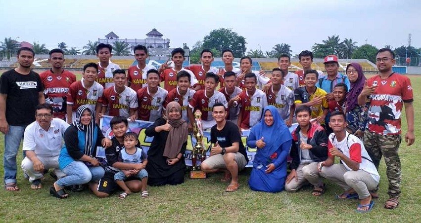Merah Putih Juara Liga Berjenjang U-16 Piala Menpora Region Kampar