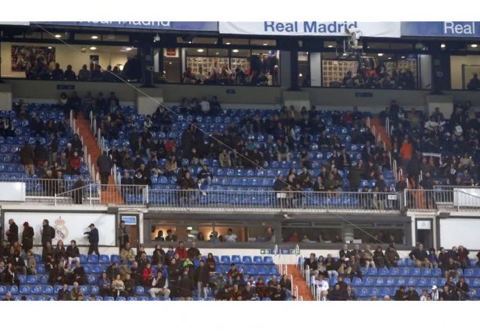 Madrid Seret Prestasi, Santiago Bernabeu Sepi Penonton