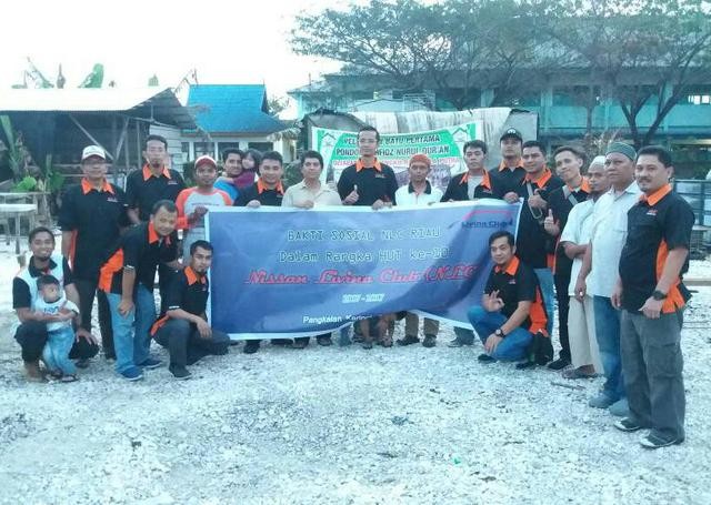 NLC Riau Bantu Kebakaran Pondok Tahfidz Nurul Quran