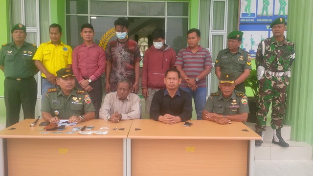 TNI Tangkap Pelaku Pengedar Sabu di Rohil