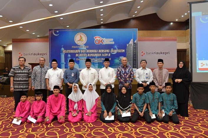 FKIJK Riau Gelar Buka Bersama dan Santuni 100 Anak Yatim