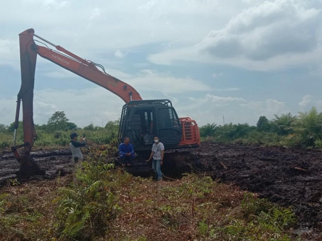 Olah 60 Hektare Lahan Hutan Jadi Kebun Sawit, Warga Bengkalis Ditangkap Polisi