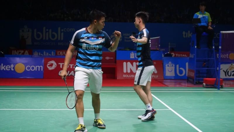 Menang Perang Saudara, Marcus/Kevin Lolos ke Final Indonesia Open