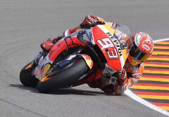 MotoGP Jerman: Marc Marquez Rebut Pole Position, Valentino Rossi Start Ke-11