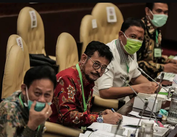 DPR Minta Mentan Syahrul Yasin Limpo Lepaskan Kalung Antivirus Corona dari Lehernya