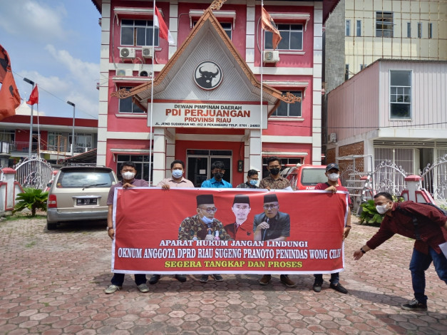 APPMK Datangi Kantor PDI P, Minta Megawati Pecat Oknum Anggota DPRD Riau karena Hal Ini