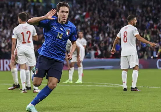 Singkirkan Spanyol Lewat Adu Penalti, Italia Lolos ke Final