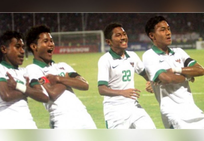 Timnas U-16 Persembahkan Kemenangan untuk Korban Gempa Lombok