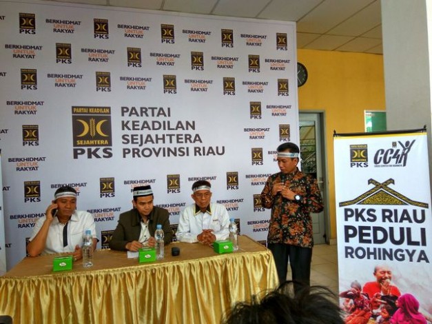 Peduli Rohingya, PKS Riau Bentuk CC4R