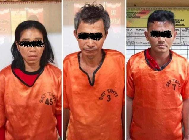 Sempat Pamer Harta di Sosmed, Polisi Tangkap 3 Terduga Pembunuhan Ibu dan Anak di Kuansing