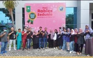 Ribuan Hewan Peliharaan di Riau Ikuti Vaksinasi Rabies Gratis