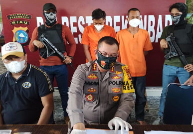 2 Dalang Pelemparan Batu Saat Polisi Tangkap Bandar Narkoba di Pekanbaru Dibekuk