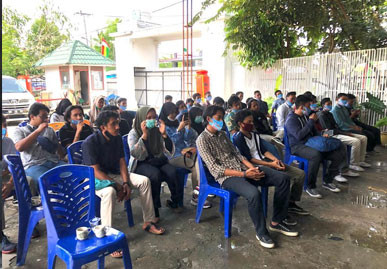 Garda Pemuda HT Deklarasi Dukung Husni Thamrin - Edy Sabli