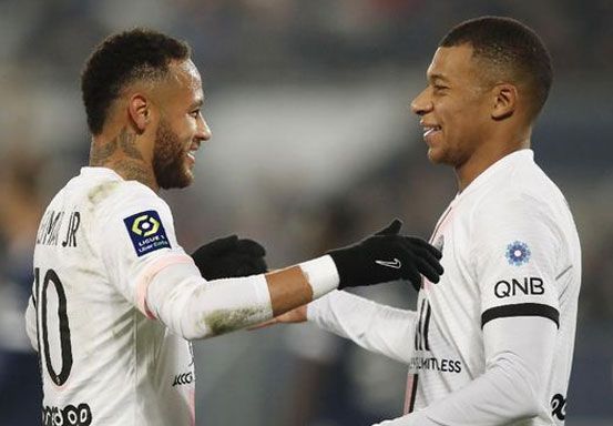 Neymar Cetak 2 Gol, PSG Tekuk Bordeaux
