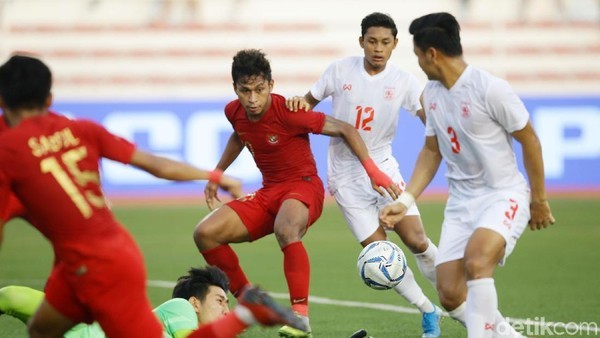 Myanmar Vs Indonesia: Menang 4-2, Garuda Muda ke Final SEA Games 2019