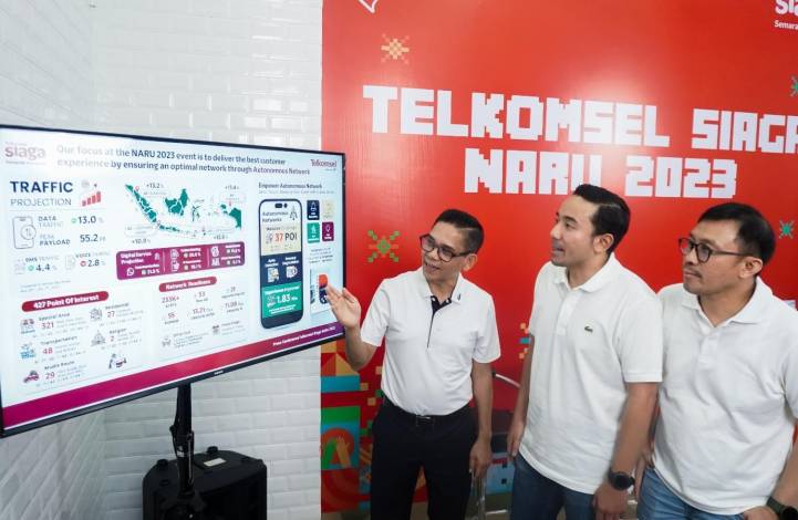 Sambut Natal dan Tahun Baru 2024, Telkomsel Optimalkan 233 Ribu BTS