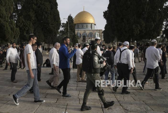Aktivis Sayap Kanan Yahudi Tuntut Pengelolaan Kompleks Masjid Al Aqsa
