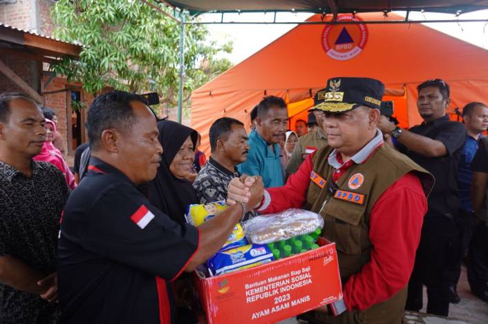 1.119 Korban Banjir di Riau Mengungsi, BPBD Dirikan 10 Tenda Penampungan